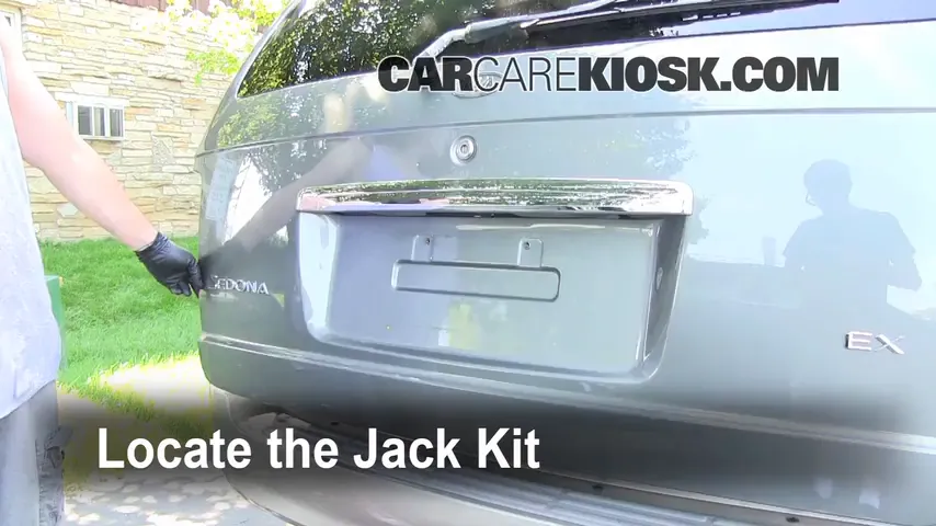 2003 Kia Sedona EX 3.5L V6 Jack Up Car Use Your Jack to Raise Your Car